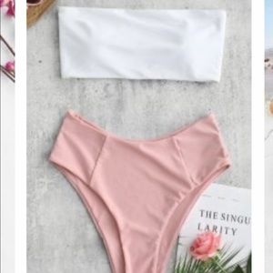 Brand new never worn high waisted two piece